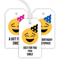 Emoji Dot Hanging Gift Tags