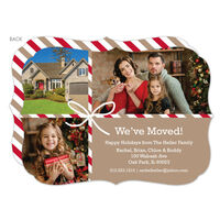 Holiday Package Photo Moving Announcements
