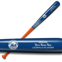 The Official Personalized Louisville Slugger with New York Mets Logo