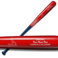 The Official Personalized Louisville Slugger with St. Louis Cardinals Logo