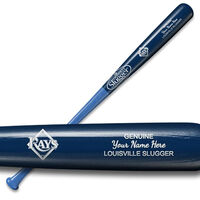 The Official Personalized Louisville Slugger with Tampa Bay Rays Logo