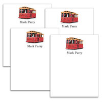 Town Trolley Mini Notepads