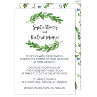 Two Sprigs Invitations