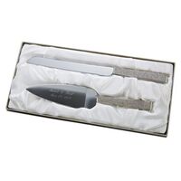 Glamour Galore Cake Knife & Server