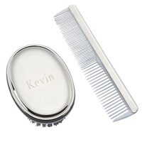 Baby Boy Comb and Brush Set