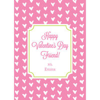 Valentine's Heart Exchange Cards