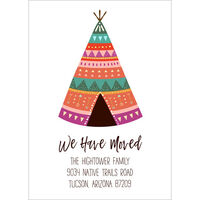 Teepee Your Text Moving Announcements