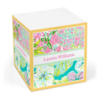 Bali Tropique Sticky Memo Cube
