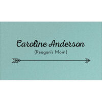 Arrow Double Sided Shimmer Contact Cards