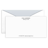 Jefferson Monarch Cards - Raised Ink