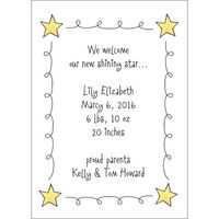 Stars and Squiggles Invitations