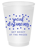 Confetti Dot Social Distancing Shatterproof Cups