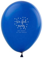 Confetti Dot Six Feet Away Latex Balloons