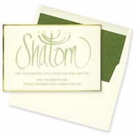 Hand Lettered Shalom