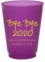 Studio Bye Bye 2020 Colored Shatterproof Cups