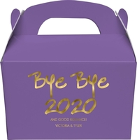 Studio Bye Bye 2020 Gable Favor Boxes