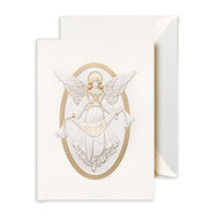 Cameo Angel Folded Holiday Cards
