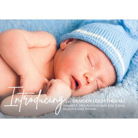 Introducing Photo Birth Announcements