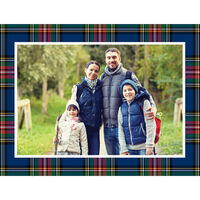 MacBeth Plaid Folded Photo Cards