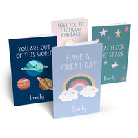 Sky is the Limit Folded Lunch Box Notes